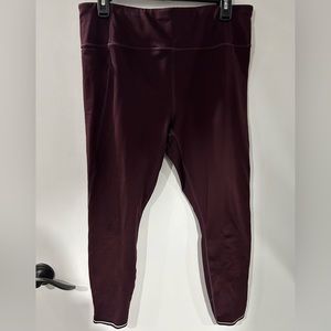 Athleta Leggings. Deep purple. Estimated Large